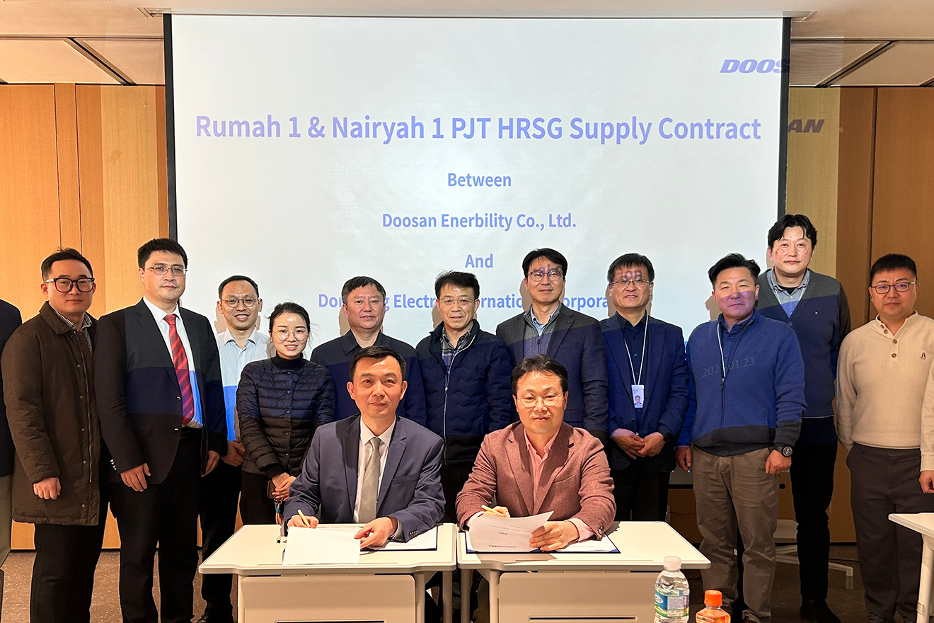 Obtiene con éxito el proveedor HRSG de ACWA Power CAT-A aprobado y firmado contratos de suministro HRSG para proyectos Saudi Rumah1 (3*M501J) y Nairyah1 (3*M501J) Proyectos